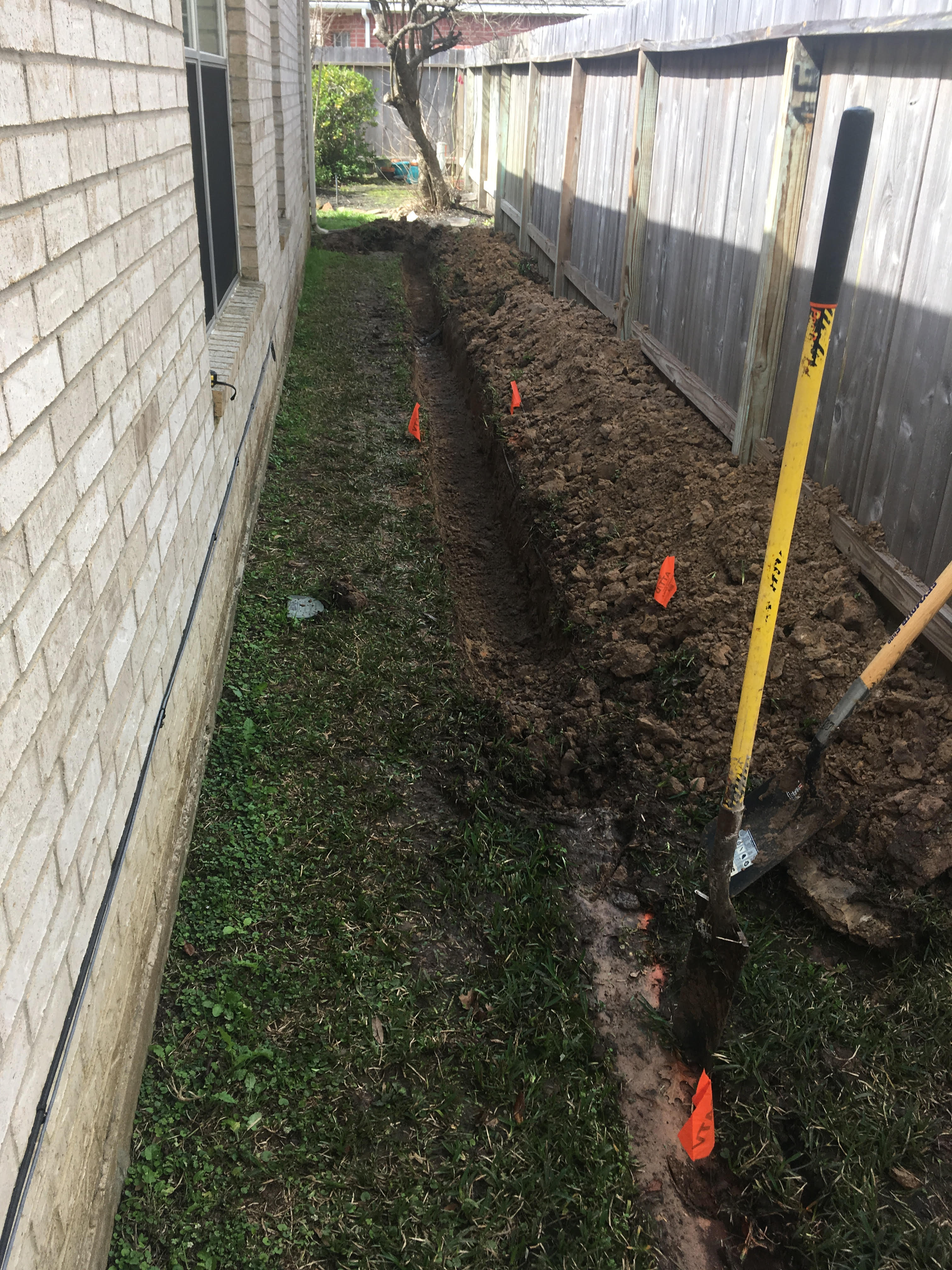 Drainage Trench