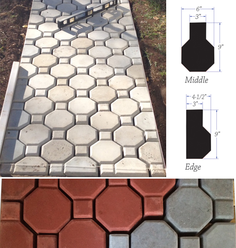 Custom Concrete Pavers